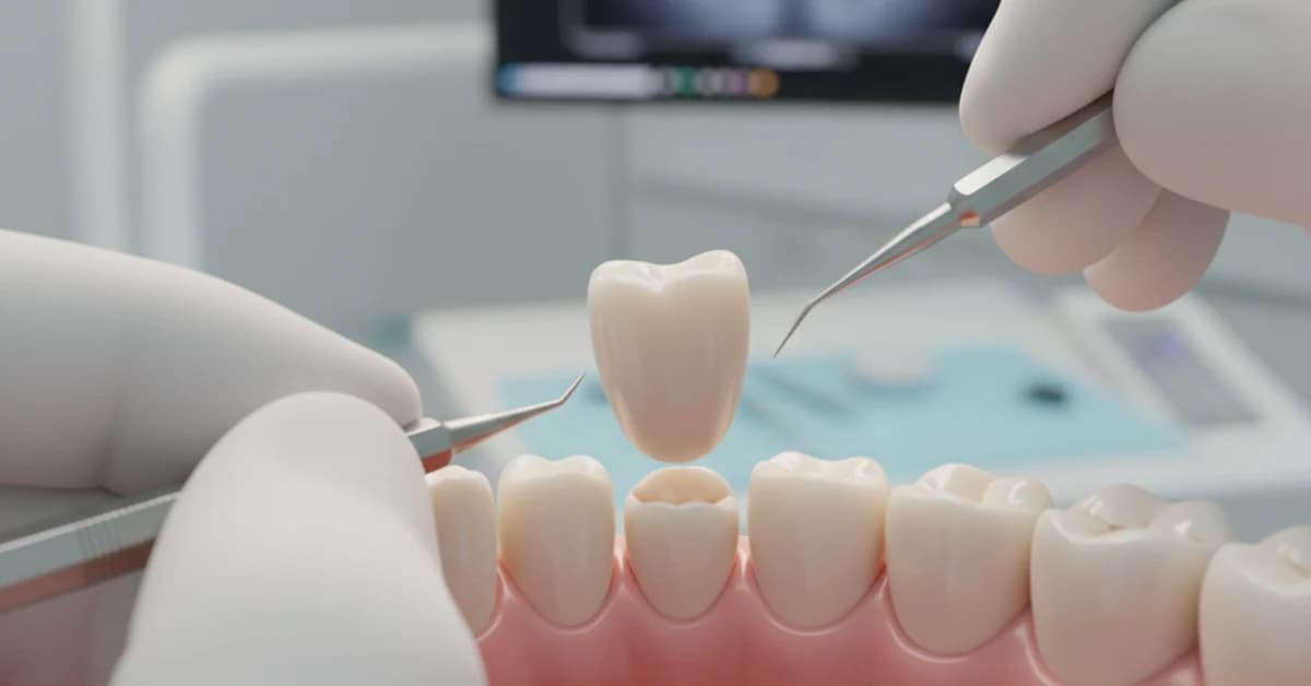 Brighter smile after professional treatment