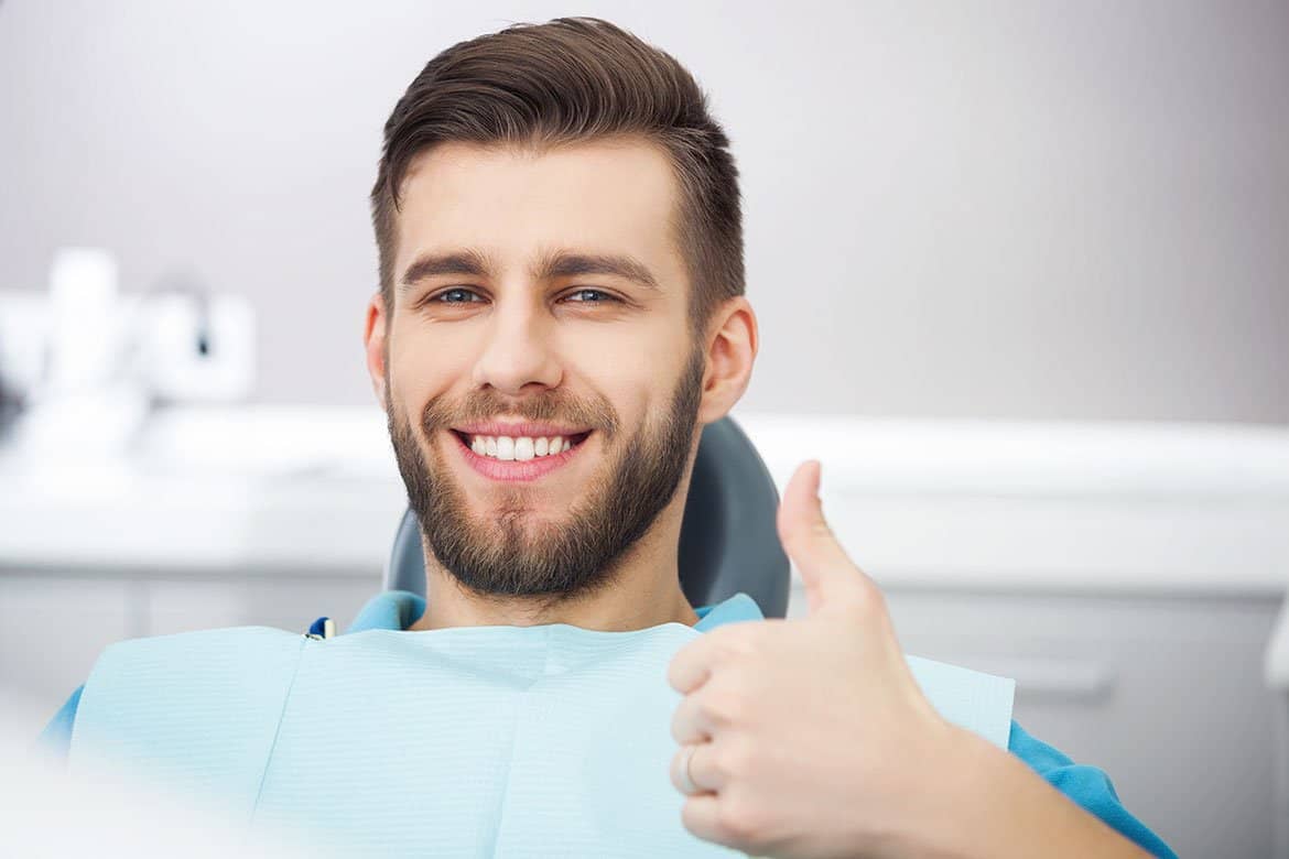 Professional dental cleaning in Milton